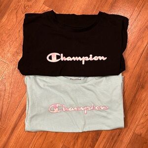 Champion Girls Classic Boxy T-Shirt Set of 2 Size M